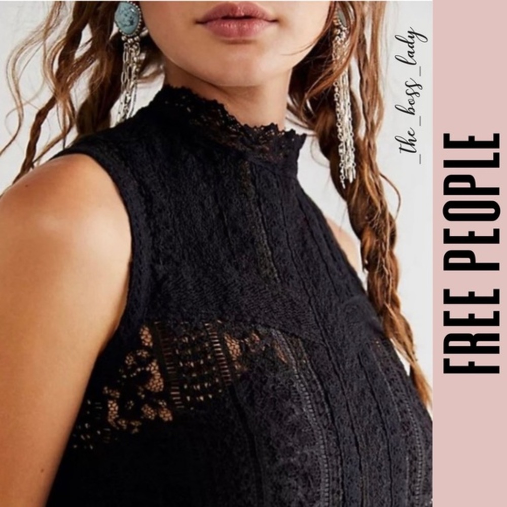 Free People lace top Large